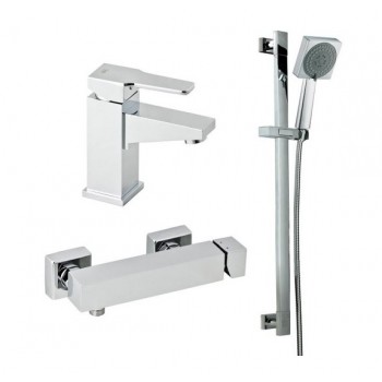 Набор для душа со штангой GENEBRE Kenjo 04KED17 (163745+10013560+63110264567+63130264566+DXK345) Набор для душа со штангой GENEBRE Kenjo 04KED17 (163745+10013560+63110264567+63130264566+DXK345)